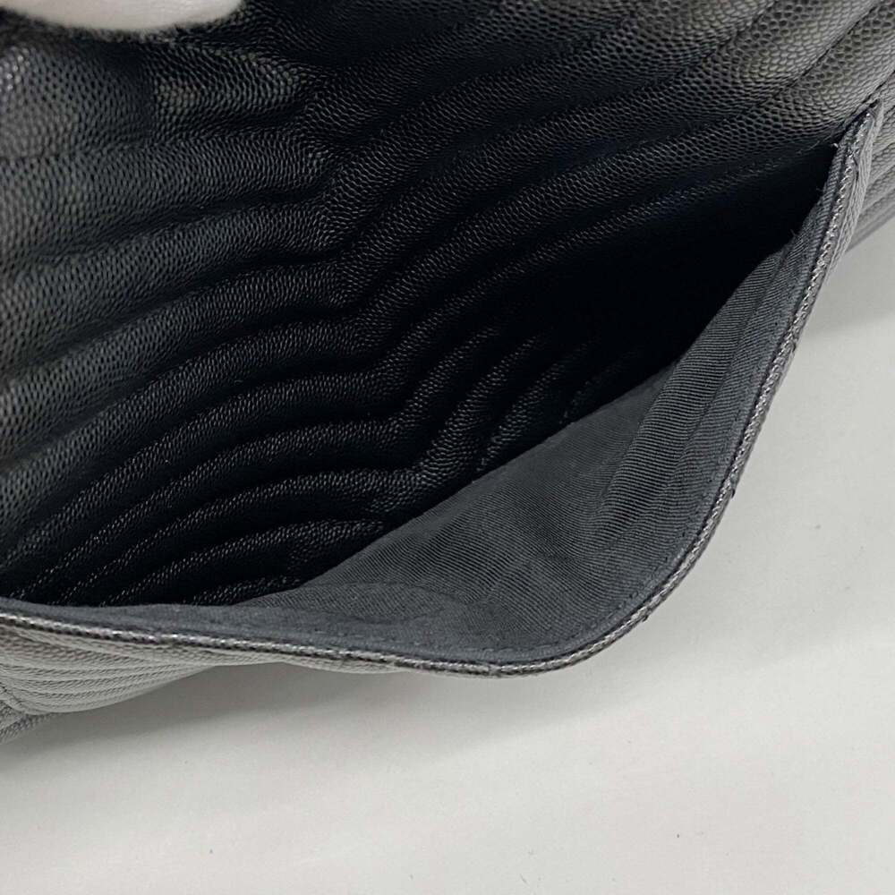 CHANEL Black Caviar Leather Clutch Bag - Picture 9 of 11